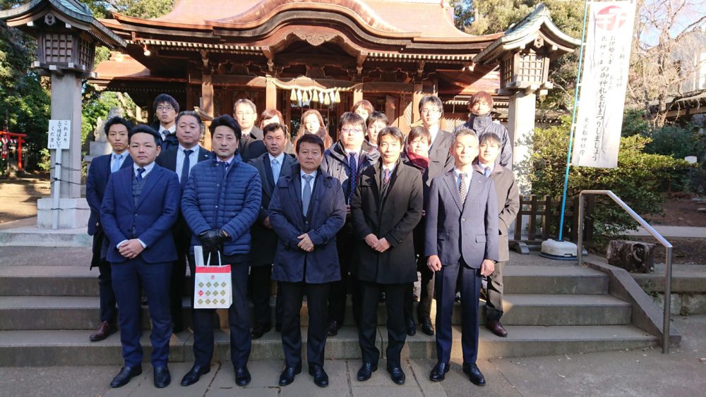 新年の安全祈願